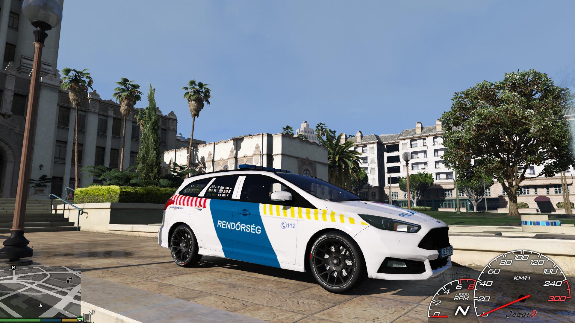 Ford Focus St Hungarian Police Car Gta Mods